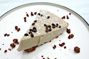 Vegan No Bake Peanut Butter Cheesecake